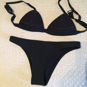 Navy Blue Triangl Swimwear Swim | Size: S